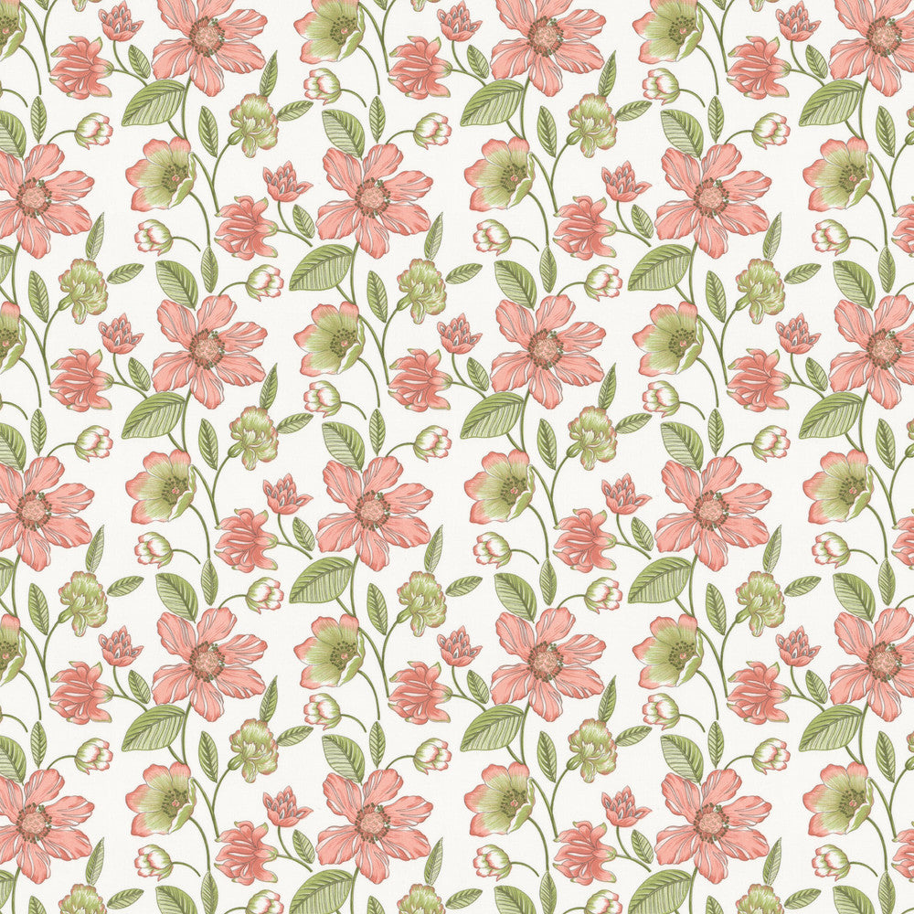 Flair 1 Springtime by Stout Fabric Stout Fabric Flair 1 SpringtimeFabric Comfortable Living Rosewood/Peony 100%Cot India </p><p>Repeat: H: 19.5, V: 5.75 54 in - Fabric Carolina -