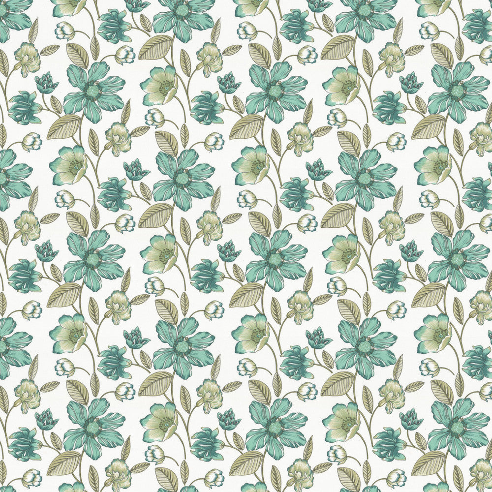 Flair 2 Turquoise by Stout Fabric Stout Fabric Flair 2 TurquoiseFabric COMFORTABLE LIVING MARINE/BAY 100%COT INDIA </p><p>Repeat: H: 19.500, V: 18.000 54 in - Fabric Carolina -