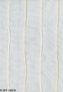 Flint Linen 11 by Norbar Designer Fabric SHEER PASSION 100% POLYESTER TURKEY 7 1/2"V 4"H 120 - Swanky Fabrics -