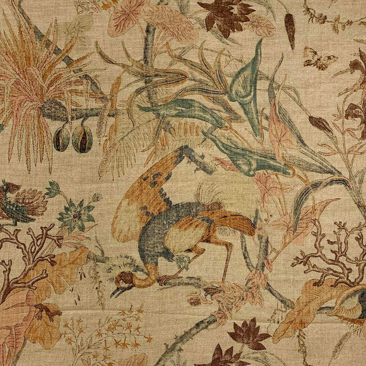 Floater Haunted by Magnolia Fabric See sample 100% Linen UK 25,000 </p><p>Repeat: Horizontal: 27.00 and Vertical: 24.00 54" - Fabric Carolina -