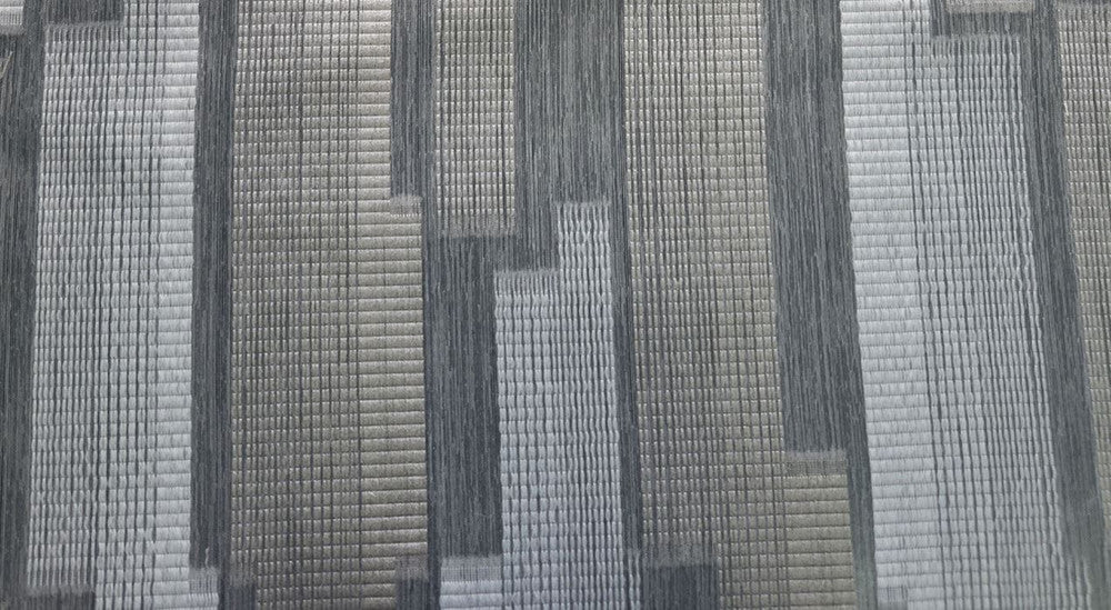 Float Alloy by Norbar Designer Fabric SHEER MADNESS 100% POLYESTER TURKEY V-22 3/8" 8"H 118 - Swanky Fabrics -