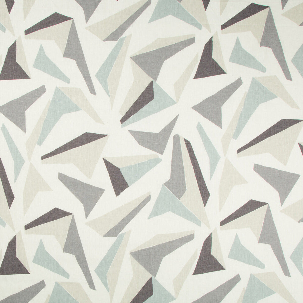 Flock Slate by Kravet Basics Fabric THOM FILICIA ALTITUDE LINEN - 100% China MEDIUM Horizontal: 27 and Vertical: 27 54 - Fabric Carolina -