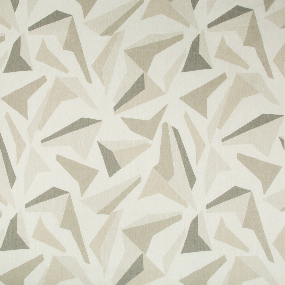 Flock Linen by Kravet Basics Fabric THOM FILICIA ALTITUDE LINEN - 100% China MEDIUM Horizontal: 27 and Vertical: 27 54 - Fabric Carolina -