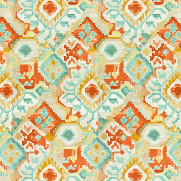 Flourish 2 Pumpkin by Stout Fabric RAINBOW LIBRARY TANGERINE/CLOVE 100%COT PAKISTAN FLAME RETARDANT-U.F.A.C. CLASS 1 FLAME RETARDANT-N.F.P.A. 260A CLASS 1 CATB 117-2013 Horizontal: 13.5 and Vertical: 26.5 54 in - Fabric Carolina -