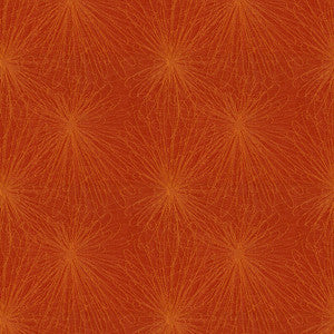 Flourish 44 Flame by Crypton Fabric