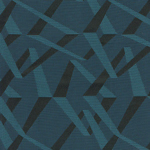 Flow 23 Peacock by Crypton Fabric