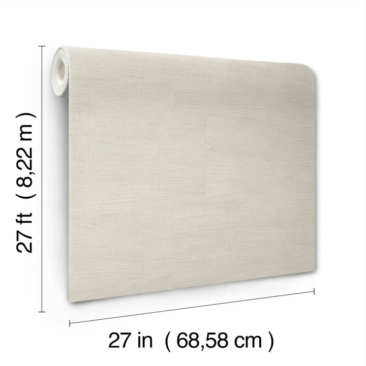 Higher Ground Geo Stone Grey Wallpaper by York Wallcoverings Designer