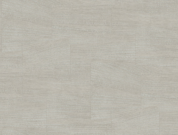 Higher Ground Geo Stone Grey Wallpaper by York Wallcoverings Formations Covers about 60.8 square feet 27-in by 27-ft long roll Unpasted 20.5 - Fabric Carolina -