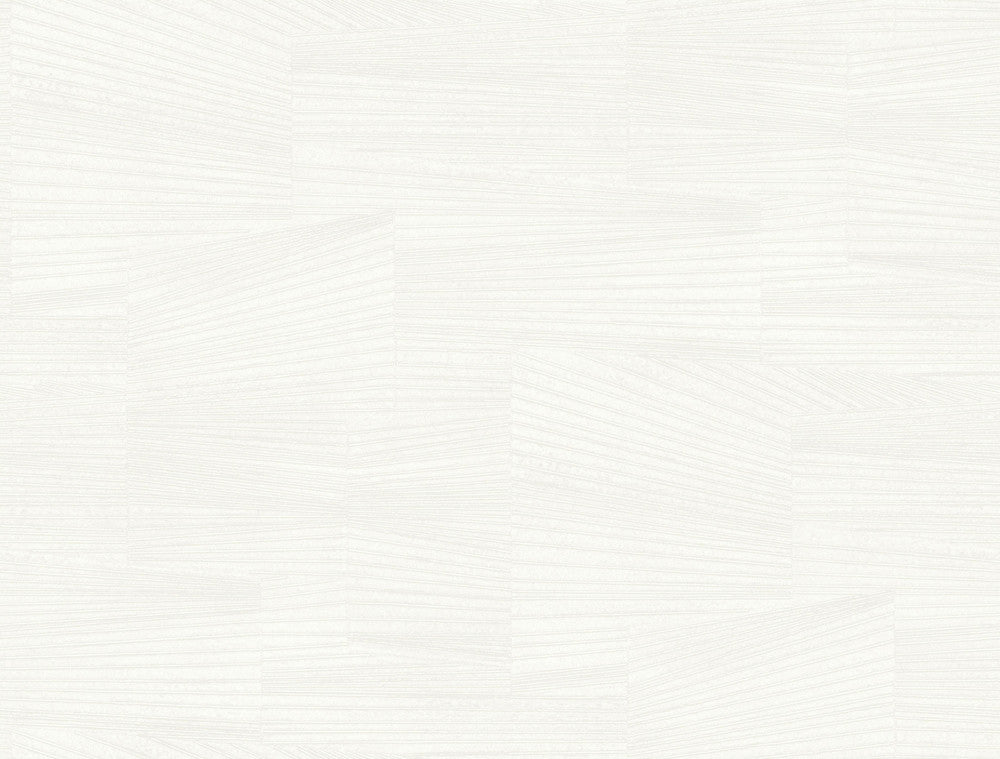 Higher Ground Geo Alabaster Wallpaper by York Wallcoverings Formations Covers about 60.8 square feet 27-in by 27-ft long roll Unpasted 20.5 - Fabric Carolina -