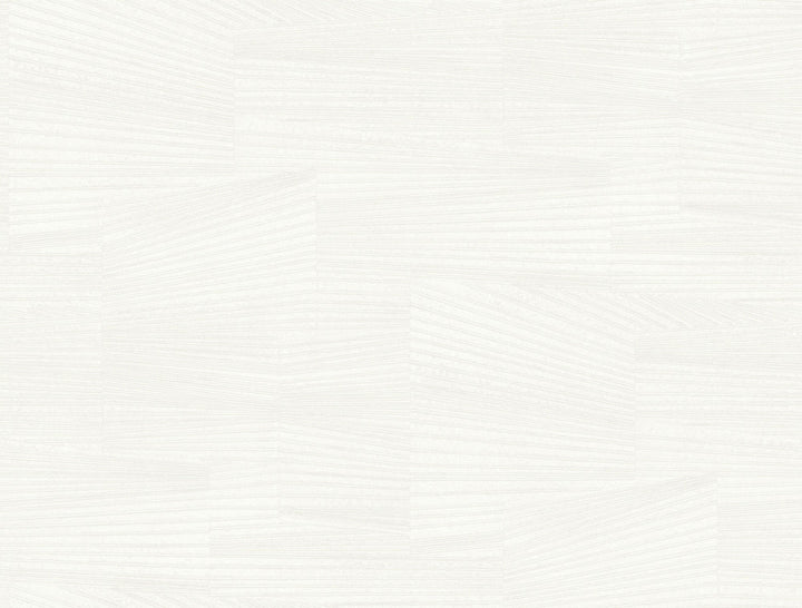 Higher Ground Geo Alabaster Wallpaper by York Wallcoverings Formations Covers about 60.8 square feet 27-in by 27-ft long roll Unpasted 20.5 - Fabric Carolina -