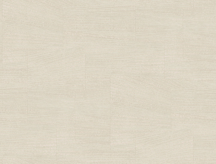 Higher Ground Geo Straw Wallpaper by York Wallcoverings Formations Covers about 60.8 square feet 27-in by 27-ft long roll Unpasted 20.5 - Fabric Carolina -