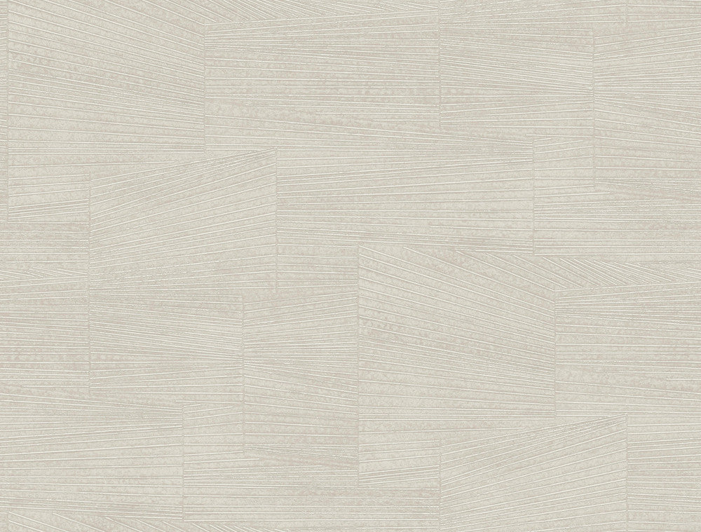 Higher Ground Geo Linen Wallpaper by York Wallcoverings Formations Covers about 60.8 square feet 27-in by 27-ft long roll Unpasted 20.5 - Fabric Carolina -