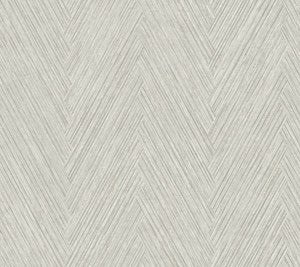 Thatched Chevron Dove Wallpaper by York Wallcoverings