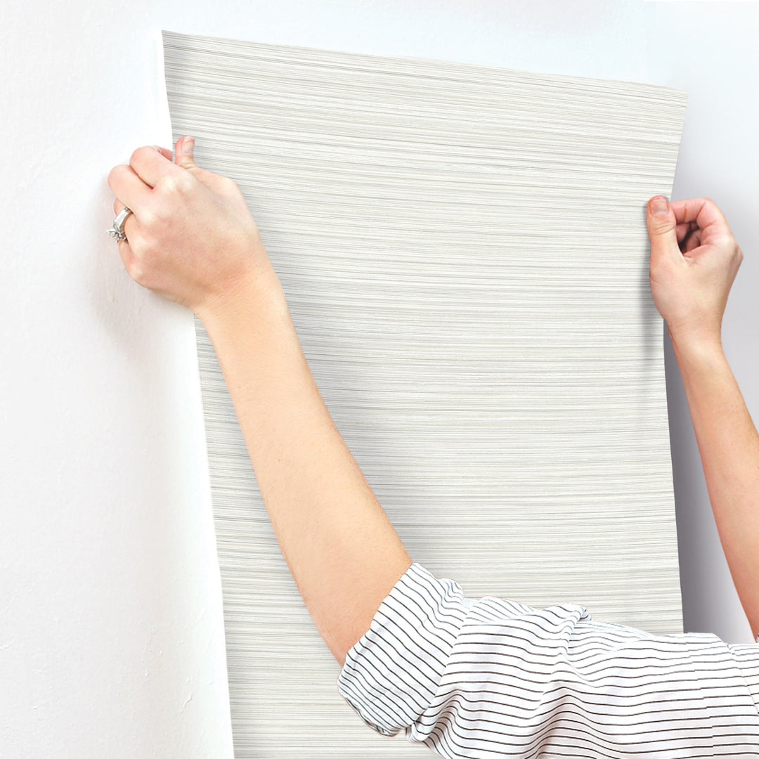 Alignment Grey Wallpaper by York Wallcoverings Designer