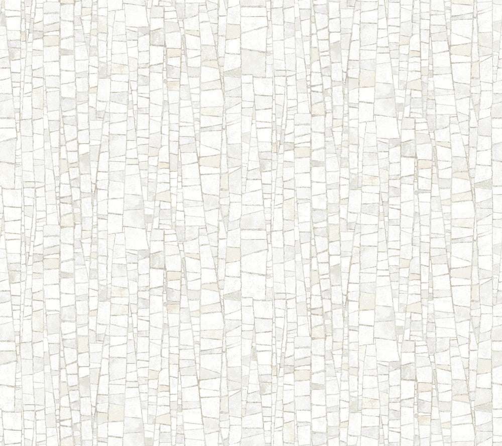 Kaleidoscopic Soft Neutral Wallpaper by York Wallcoverings Formations Covers about 60.8 square feet 27-in by 27-ft long roll Unpasted 24 - Fabric Carolina -