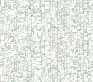 Kaleidoscopic Green Wallpaper by York Wallcoverings