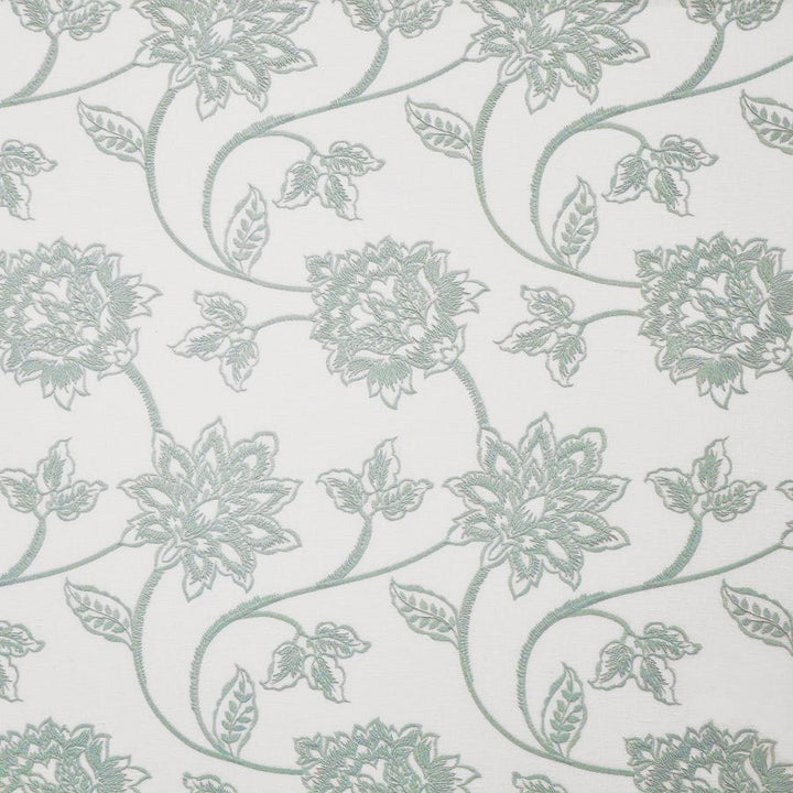 Fiorella # 852 Breeze by Maxwell Fabric COLOR WAVES-RIVIERA 70% POLYESTER/30% COTTON NONE INDIA V-18.6"H-12.8" 54"EMB51.5 - Fabric Carolina -