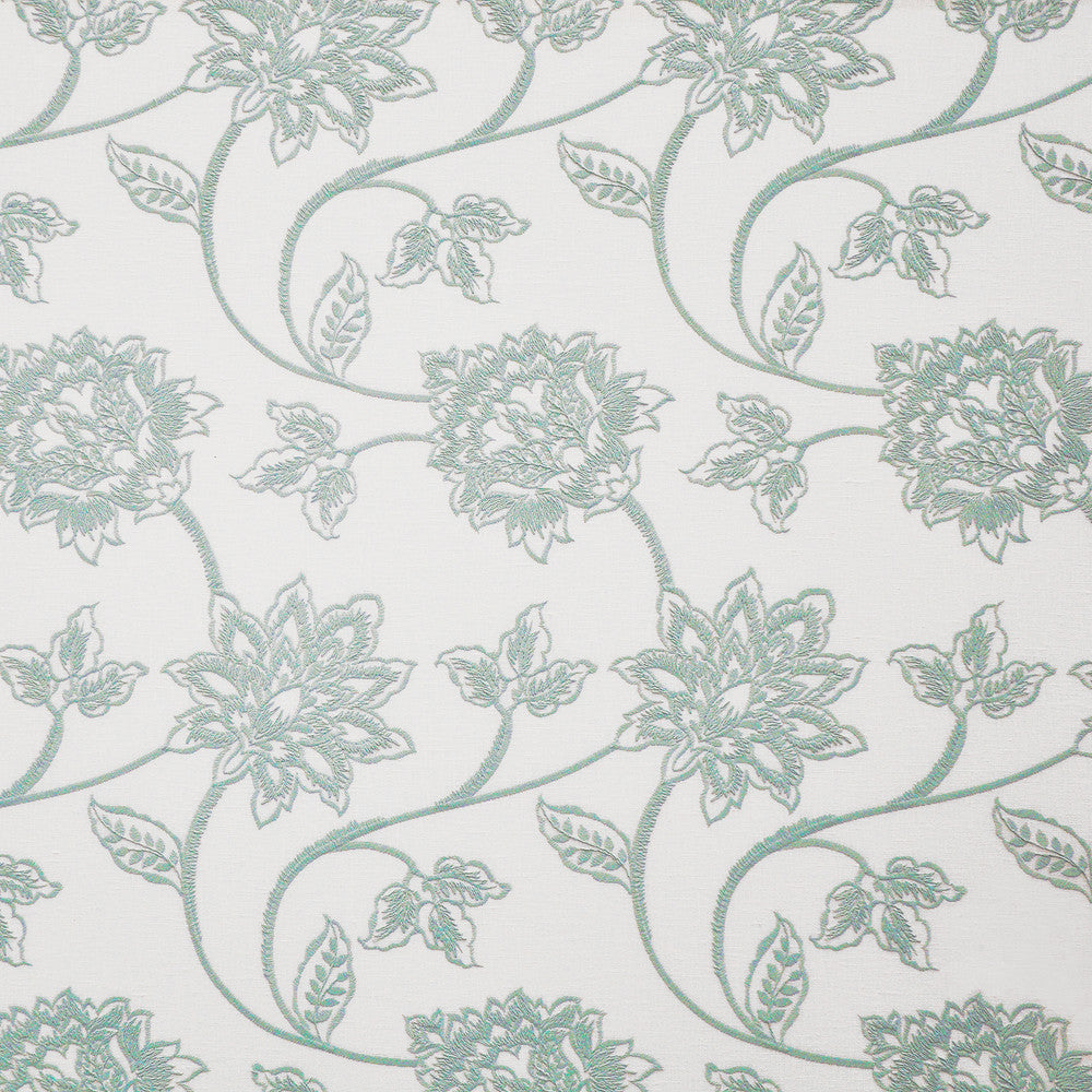Fiorella # 852 Breeze by Maxwell Fabric COLOR WAVES-RIVIERA 70% POLYESTER 30% COTTON
None INDIA </p><p>Repeat: Horizontal: H-12.8 and Vertical: V-18.6 54"EMB51.5 - Fabric Carolina -