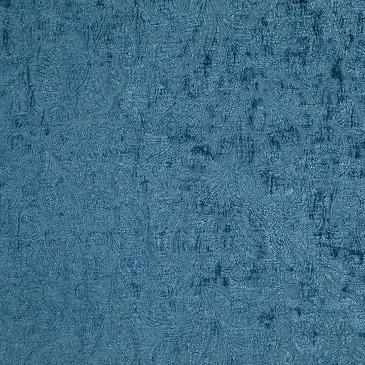Folie # 305 Ocean by Maxwell Designer Fabric Classic Chenilles 85% POLYESTER/15% COTTON INDIA V-13.4"H-13.75" 55" - Swanky Fabrics -