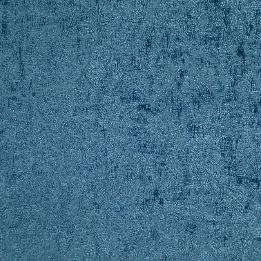 Folie # 305 Ocean by Maxwell Fabric Classic Chenilles 85% POLYESTER/15% COTTON INDIA V-13.4"H-13.75" 55" - Fabric Carolina -