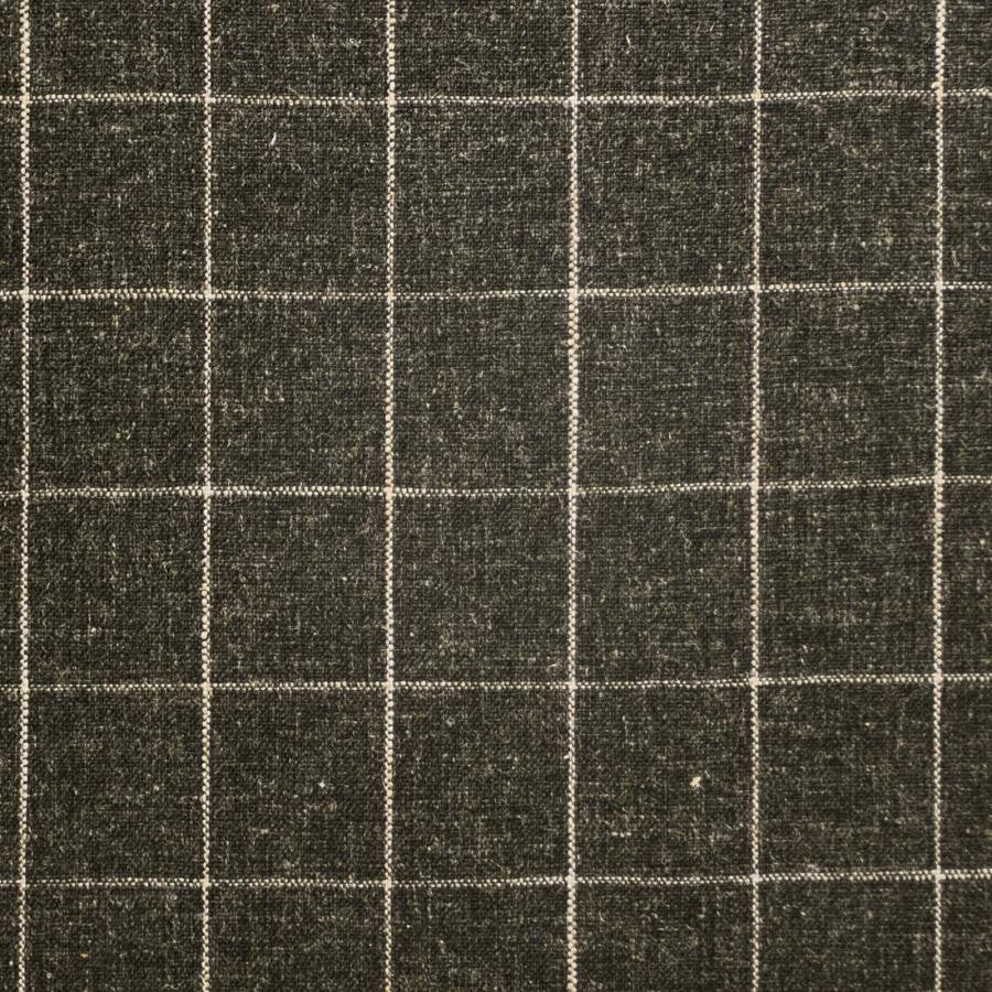 Fold Up # 534 Espresso by Maxwell Fabric Stripes & Checks 65% POLYESTER/20% ACRYLIC 15% LINEN CHINA V&H-2.25" 57" - Fabric Carolina -