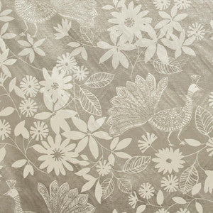 Folklore 1 Pewter by Stout Fabric