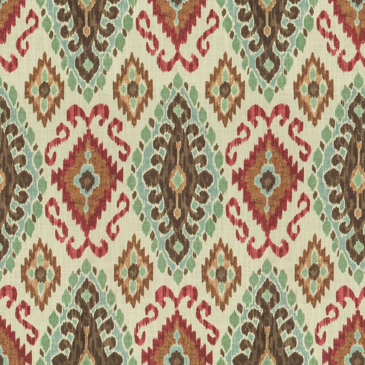 Fondly 4 Autumn by Stout Fabric Rainbow Library Berry/Cinnabar 70% Spun Viscose 30% Linen SPAIN Horizontal: 13.5 and Vertical: 27.375 54 in - Fabric Carolina -
