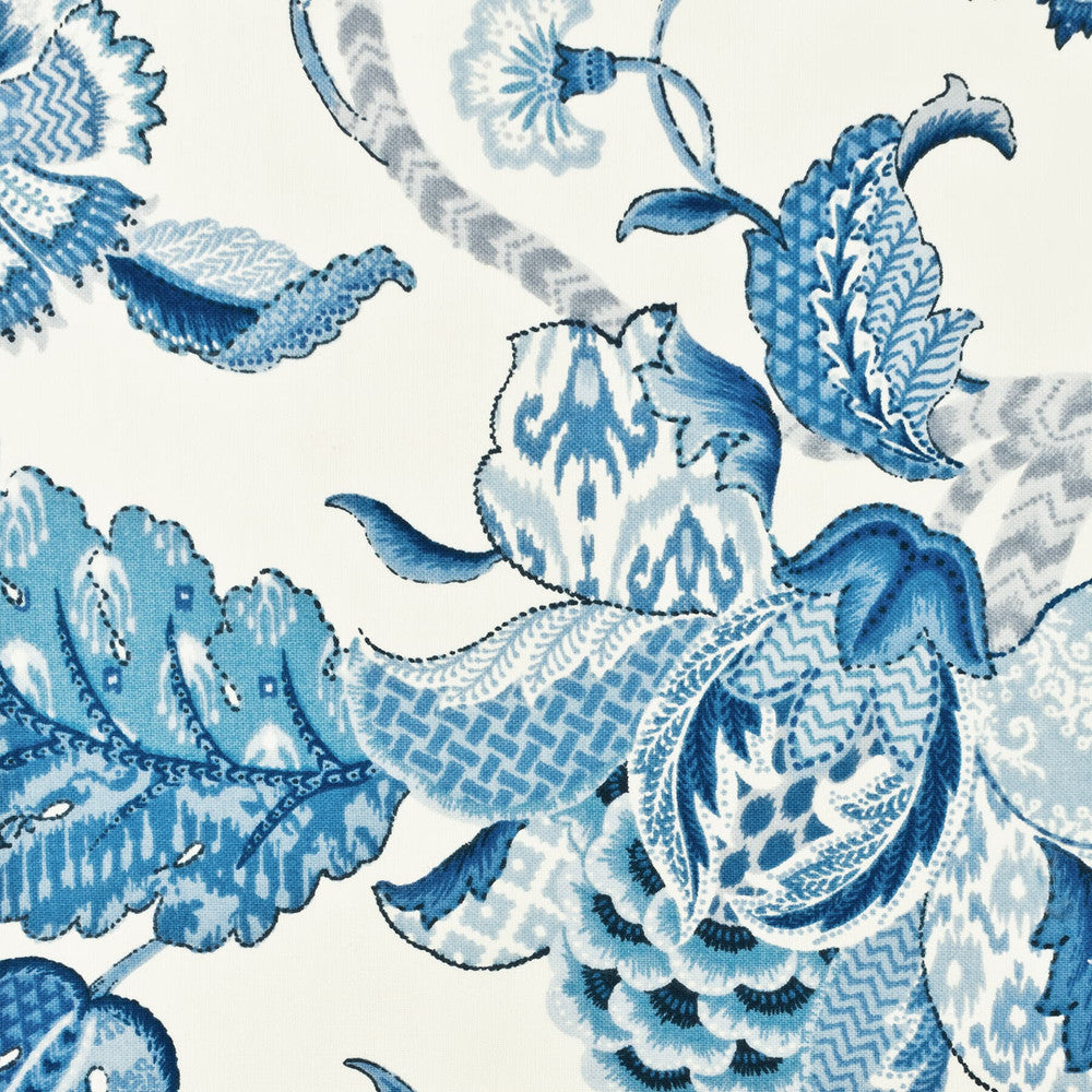 Foolish 1 Lake by Stout Designer Fabric COMFORTABLE LIVING BREEZE/INDIGO 100%COT USA FLAME RETARDANT-U.F.A.C. CLASS 1 CATB 117-2013 Horizontal: 27.000 and Vertical: 27.000 54 in - Swanky Fabrics -