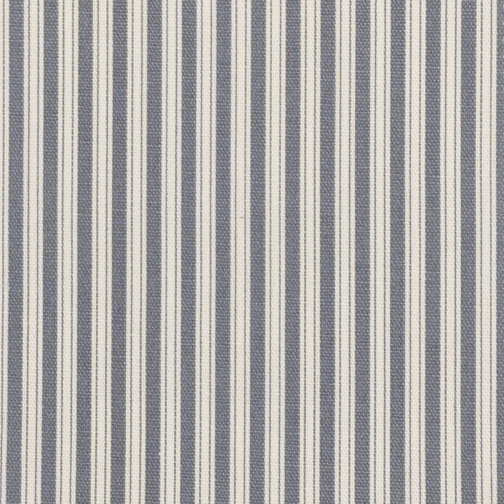 Forge 3 Charcoal by Stout Designer Fabric JUST STRIPES DENIM/SLATE 100%COT USA WYZENBEEK 12 000 DOUBLE RUB WEAR TEST (MEDIUM DUTY) Horizontal: 0.375 and Vertical: 0.000 56.5 in - Swanky Fabrics -