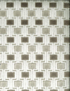 Fortune Truffle 619 by Norbar Designer Fabric HEIRLOOM 55% POLYESTER 45% VISCOSE CHINA 2 1/8"V 1 3/4"H 57 - Swanky Fabrics -