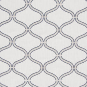 Foxy Steel by Norbar Fabric CHELSEA 73% COTTON 27% POLYESTER INDIA 30,000 WYZENBEEK </p><p>Repeat: 6 1/4"V 7 1/2"H 52 - Fabric Carolina -