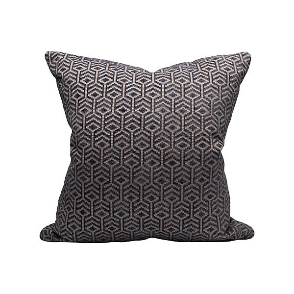 Axial Aubergine by Scalamandre
 Pillow Scalamandre
 Pillow Axial AuberginePillow 40% VISCOSE|38% COTTON|18% LINEN|4% POLYESTER ITALY </p><p>Repeat: H: , V: - Fabric Carolina -