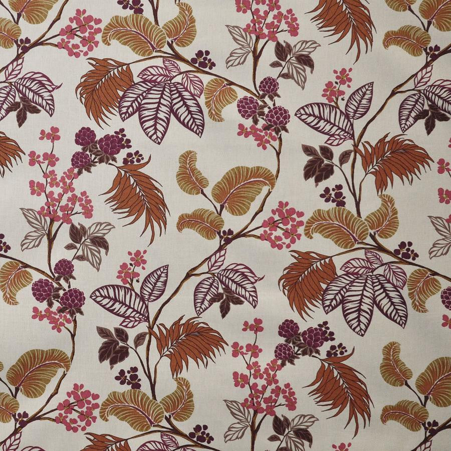 Franz # 708 Dahlia by Maxwell Designer Fabric Color Theory-Vol.Vii Lychee 100% COTTON TURKEY V-25" H-27.5" 54" - Swanky Fabrics -