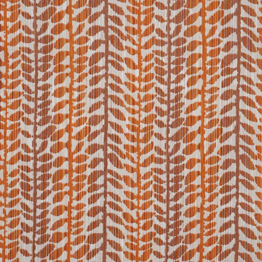 Fernwood # 833 Blood Orange by Maxwell Designer Fabric Performance Wovens-Vol. Vii Rhubarb 71.4% POLYESTER
20.1% RAYON
8.1% ACRYLIC
0.4% NYLON USA V-12.8" H-13.5" 54" - Swanky Fabrics -