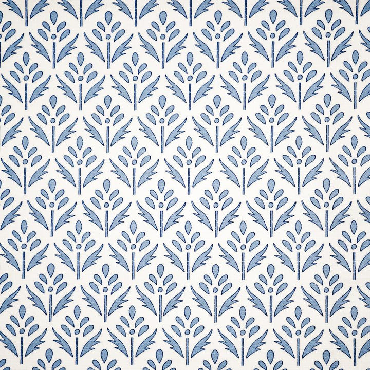 Floraison # 132 Bluebonnet by Maxwell Fabric Color Theory-Vol. Ix Pacific 100% COTTON SPAIN V-3.5" H-2.3" 55" - Fabric Carolina -