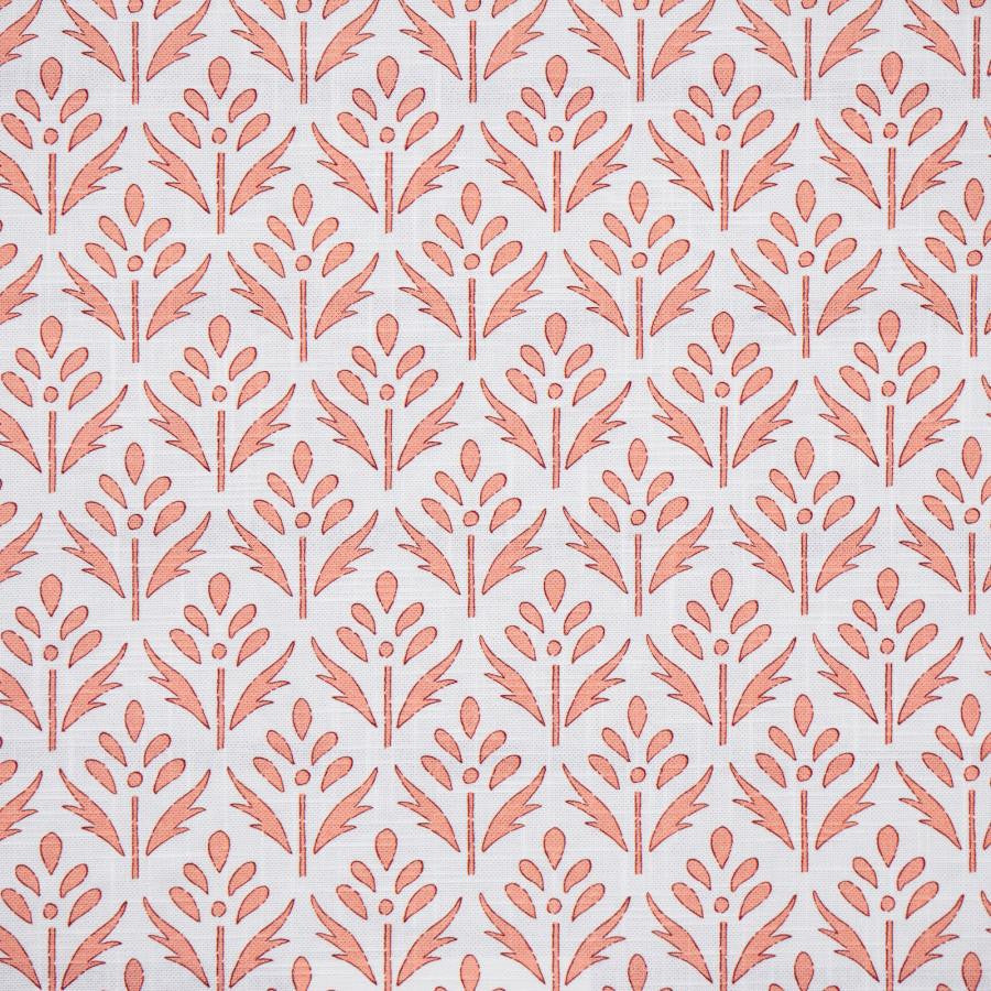 Floraison # 736 Tulip by Maxwell Fabric Color Theory-Vol.Viii Bittersweet 100% COTTON SPAIN V-3.5" H-2.3" 55" - Fabric Carolina -