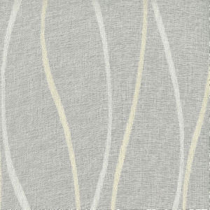 Franco Parchment by Norbar Designer Fabric SHEER TRENDS 100% POLYESTER CHINA 15"V 18"H 118 - Swanky Fabrics -
