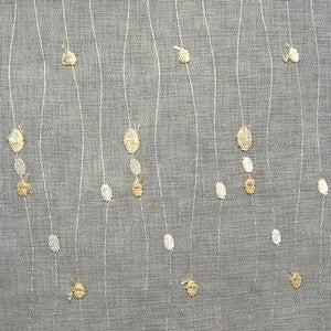 Freckle Latte 14 by Norbar Fabric SHEER JOY 100% POLYESTER TURKEY H-3.125" V-12" 108" - Fabric Carolina -