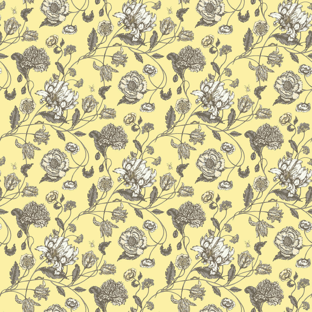 Freesia 11J7751 by JF Blendworth Designer Fabric Hampshire Book 100% Cotton Netherlands 20000 Horizontal: 27.125 and Vertical: 24.5 57 - Swanky Fabrics -