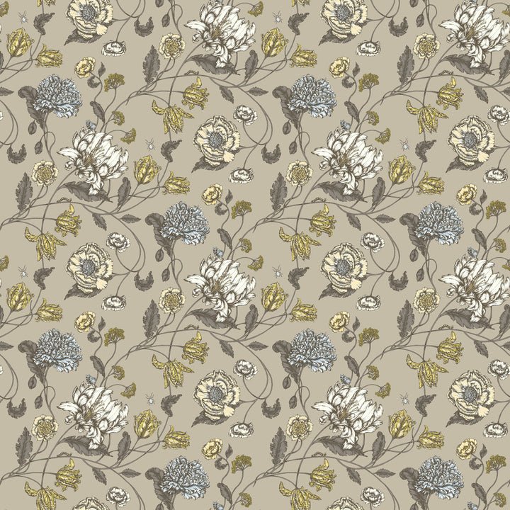 Freesia 32J7751 by JF Blendworth Fabric Hampshire Book 100% Cotton Netherlands 20000 Horizontal: 27.125 and Vertical: 24.5 57 - Fabric Carolina -