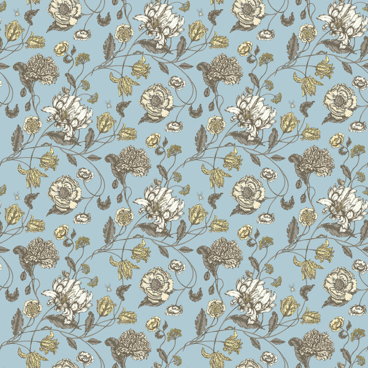 Freesia 62J7751 by JF Blendworth Fabric Hampshire Book 100% Cotton Netherlands 20000 Horizontal: 27.125 and Vertical: 24.5 57 - Fabric Carolina -
