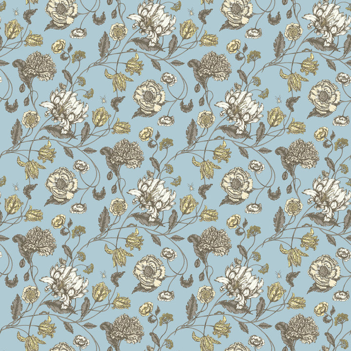 Freesia 62J7751 by JF Blendworth Designer Fabric Hampshire Book 100% Cotton Netherlands 20000 Horizontal: 27.125 and Vertical: 24.5 57 - Swanky Fabrics -