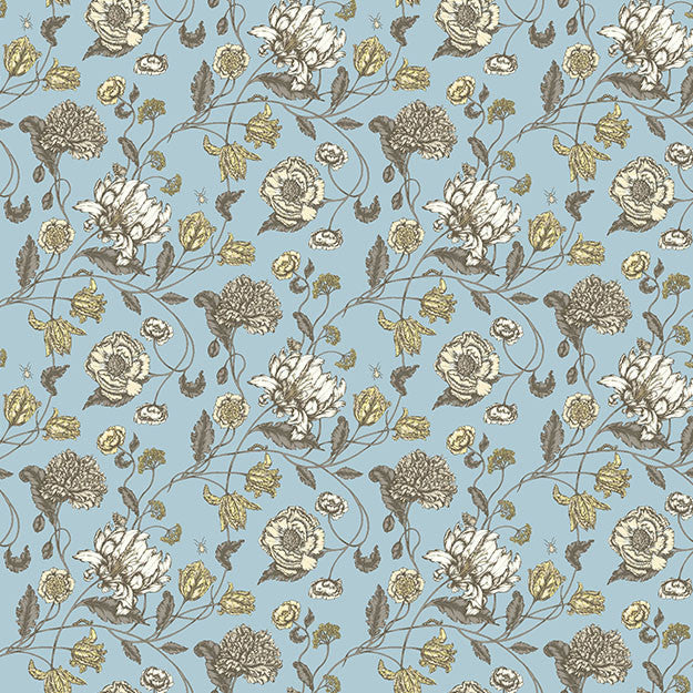 FREESIA 62J7751 by JF Designer Fabric HAMPSHIRE 100% Cotton NETHERLANDS ABRASIO (GEERAL - 15,000-30,000, DOUBLE RUBS) Horizontal: 27.125 and Vertical: 24.500 57.00 - Swanky Fabrics -