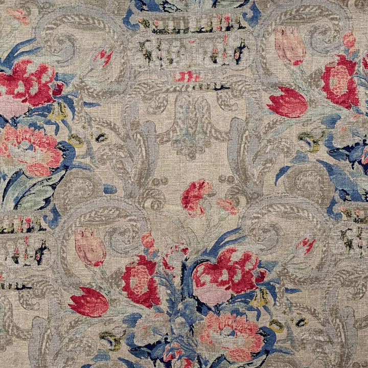 Fresco Meadow by Magnolia Fabric See sample 55 Linen 45 Rayon CHINA 24,000 </p><p>Repeat: Horizontal: 13.50 and Vertical: 27.00 54" - Fabric Carolina -