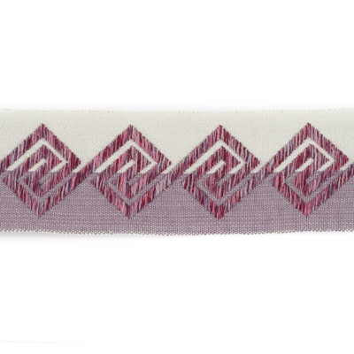 Fretwork Magenta/Lilac by Lee Jofa Modern Trim Lee Jofa Modern Trim Fretwork Magenta/LilacTrim KELLY WEARSTLER COLLECTION WOOL - 55%;VISCOSE - 45% France </p><p>Repeat: H: , V: 2.75 - Fabric Carolina -