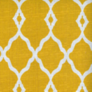 Frieda Yellow by Norbar Fabric See Sample 100% POLYESTER CHINA 20,000 WYZENBEEK 6 3/10"V 4 18/25"H 60 - Fabric Carolina -