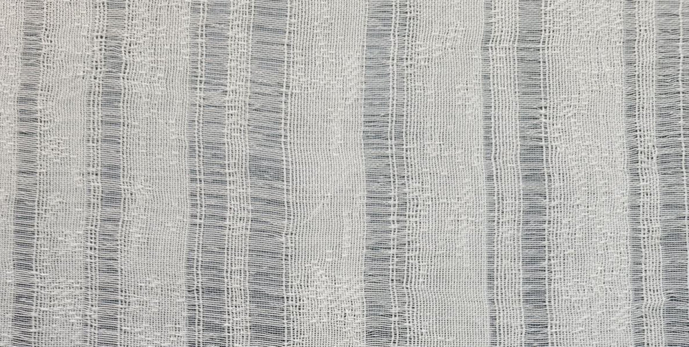 Frivolous Quartz by Norbar Designer Fabric SHEER MADNESS 100% POLYESTER TURKEY 8 3/4"H 118 - Swanky Fabrics -