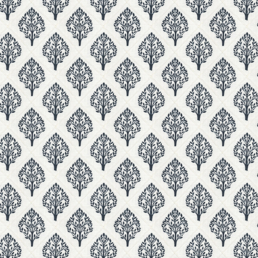 Fullerton 2 Indigo by Stout Fabric Stout Fabric Fullerton 2 IndigoFabric Rainbow Library Harbor/Ink 55%Lin 45%Cot India </p><p>Repeat: H: 5, V: 0 51 in - Fabric Carolina -