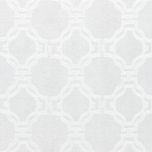 Clinton Sheer Ivory FWW7103 by Thibaut Fabric