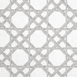 Cyrus Cane Embroidery Smoke FWW7135 by Thibaut Fabric